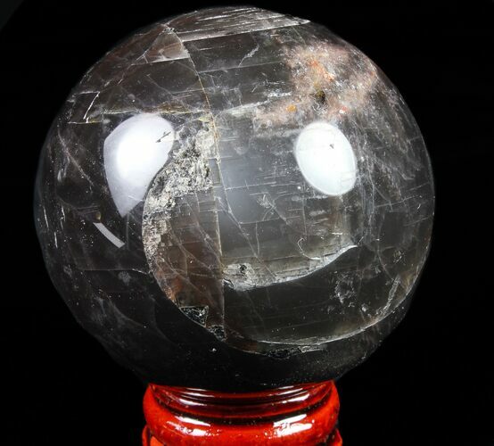 Polished, Black Moonstone Sphere - Madagascar #78932